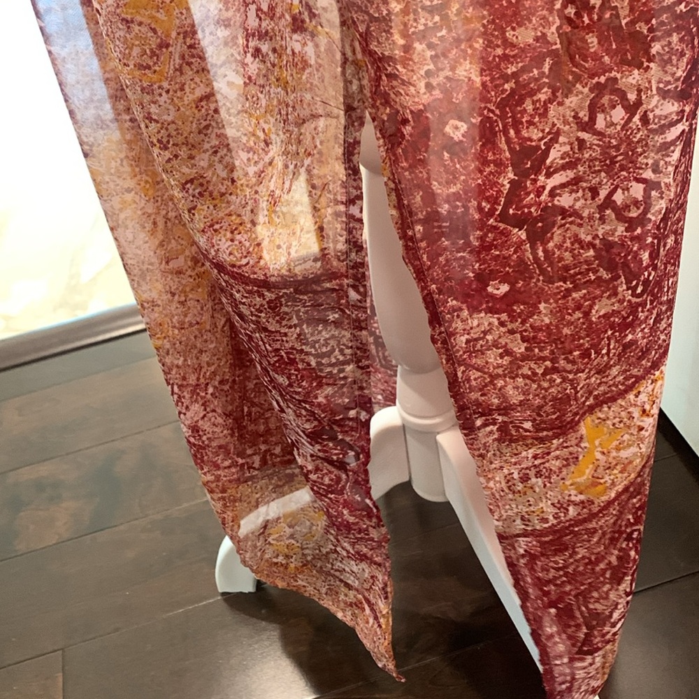 Multi Color Abstract Design Kimono - image 3